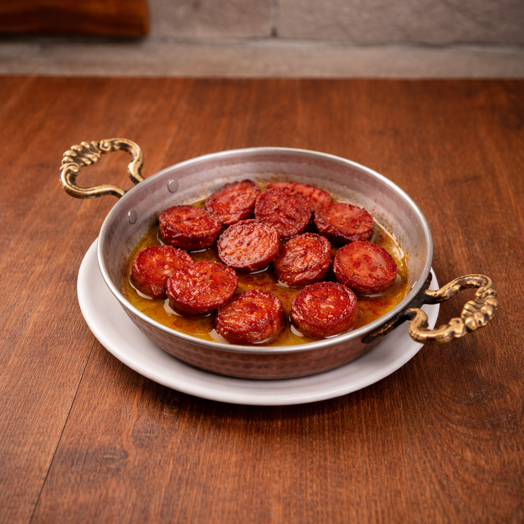 Pan-Fried Sujuk