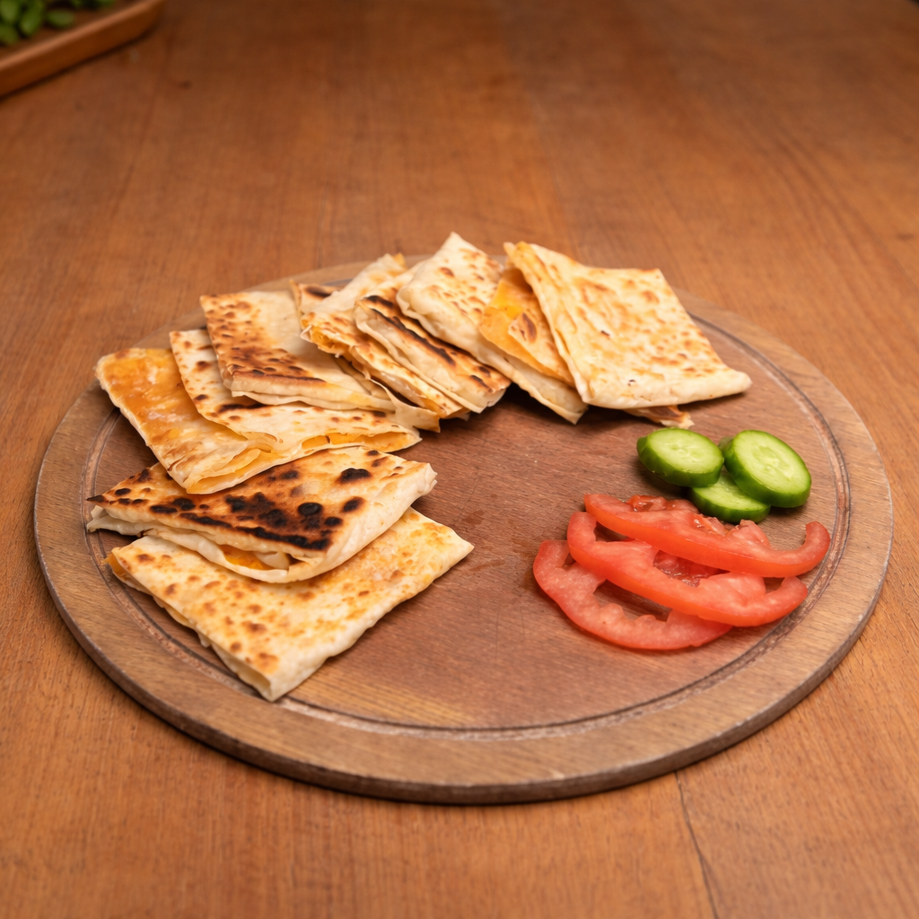 Spinach Gozleme Plate