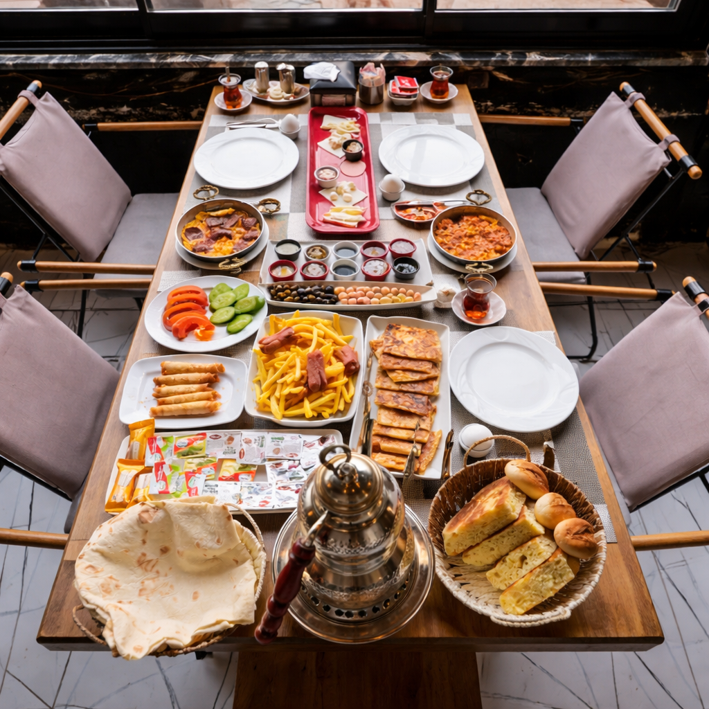 Turkish Breakfast Spread