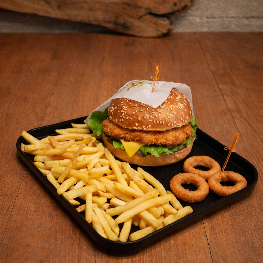 Chicken Burger Menu