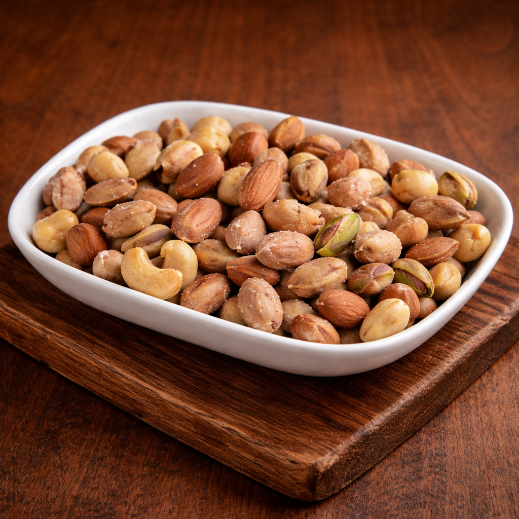 Premium Mixed Nuts Plate