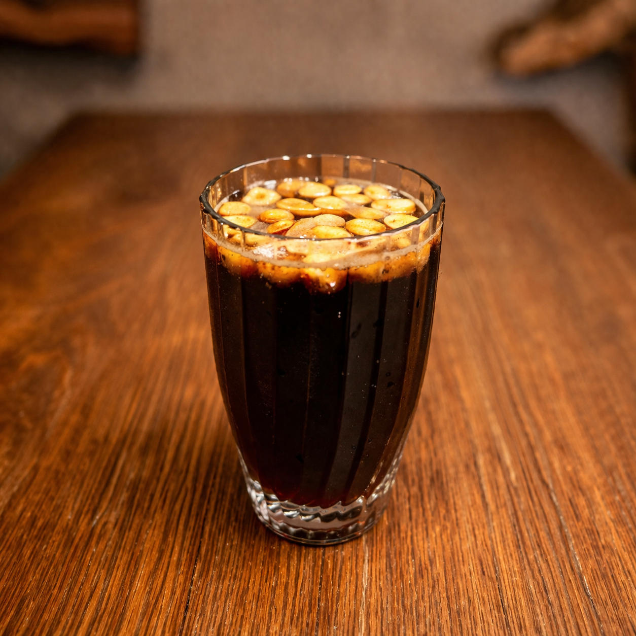 Hazelnut Flavored Cola/Fruit Juice